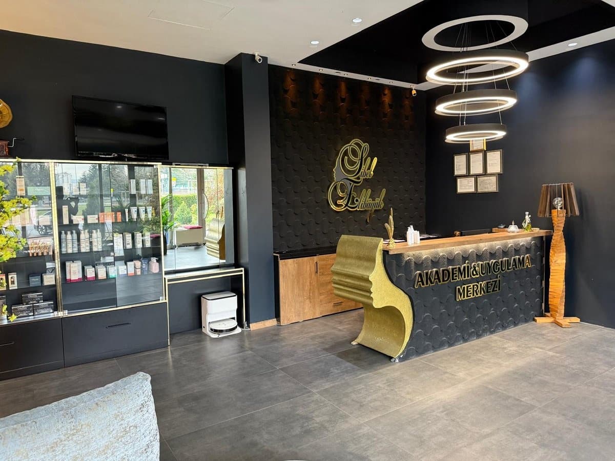 Sibella Beauty Salon lüks iç mekan tasarımı Kayseri